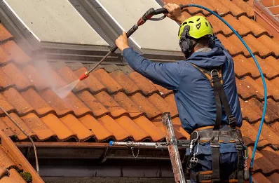 Démoussage et hydrofuge de toiture à Champgenéteux